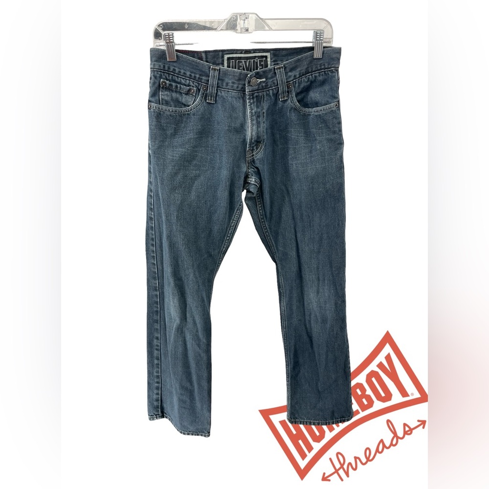 Levi's Men's Dark Blue Straight Jeans